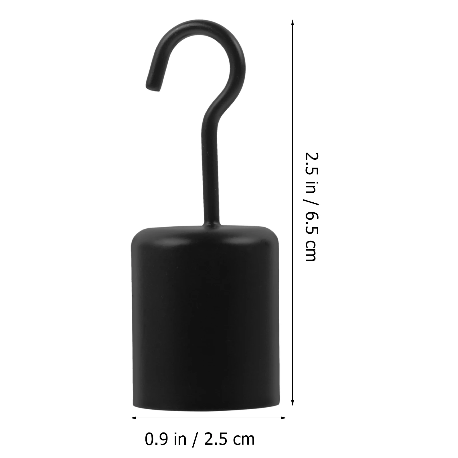 

10pcs Black Retro Light Fixture Hook Vintage Ceiling Hanger For Hanging Lights Outdoor String Light Hangers Hemp Rope Hook Heavy