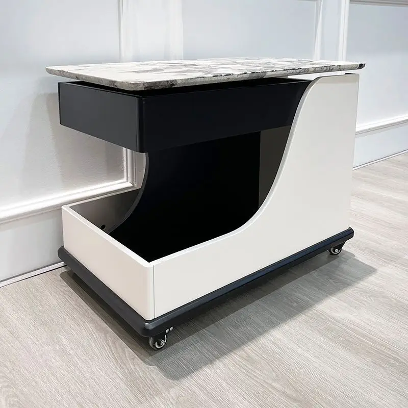 Woonkamer huishoudelijke afneembare intrekbare salontafel bank klein appartement multifunctionele hefbare kleine theetafel