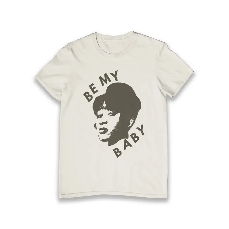 

Be My Baby Vintage Style Creme Unisex T-Shirt Combine Fun Printed Shirt Men's And Women's Short Sleeve T-shirts