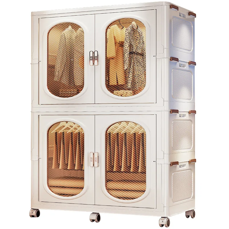 

Seconds installation, folding, simple, wardrobe, rental room, children
