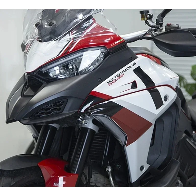 

For Multistrada V4 Motorcycle Body Fairing Sticker, Logo Decals, Protective Sticker Suitable