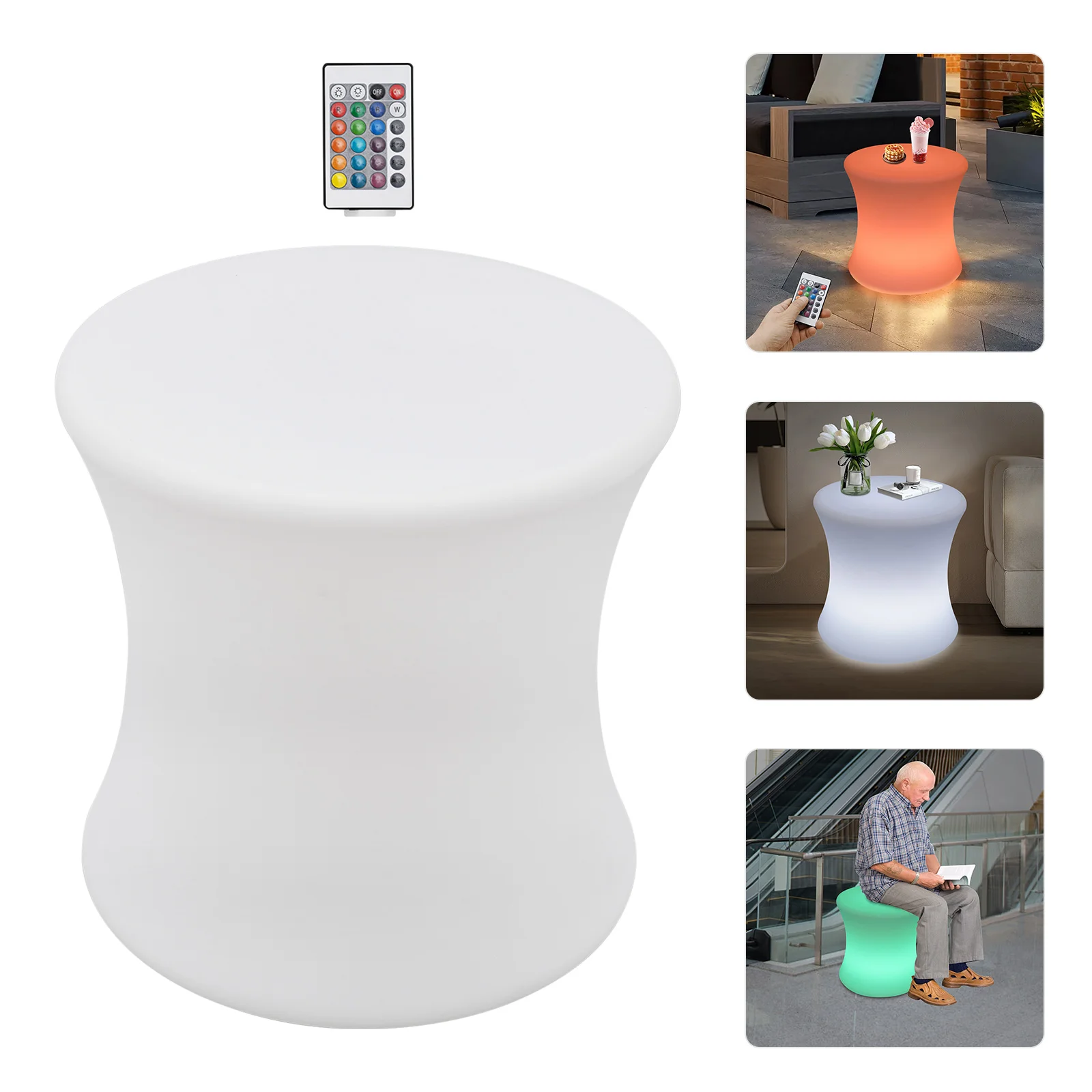 

Waterproof Novel Lighting, 16 Colors, 4 Modes, 220.46 lbs Capacity, Remote Control for Outdoor and Indoor Use