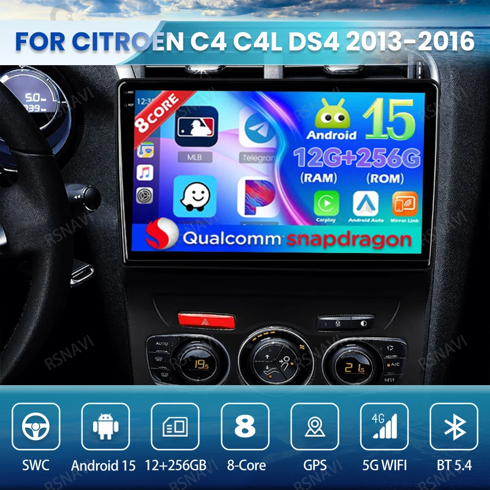 Android 15 Car Radi…