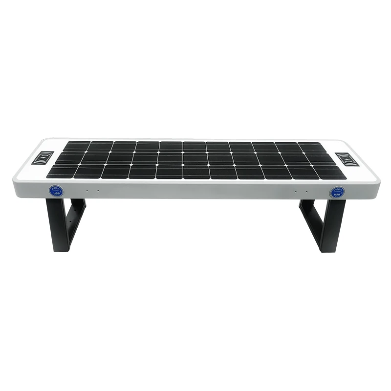 

Solar Powered Benches Outdoor Park Garden Street Furniture Bench