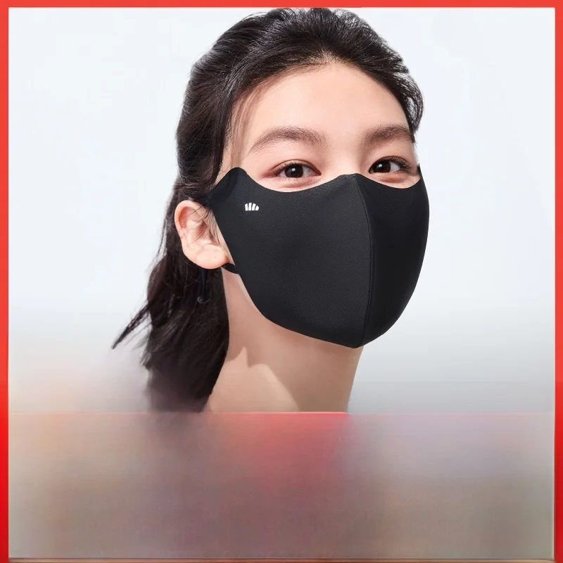 

Banana Le Women's Light Cool Sun Protection Mask AL28 High Aesthetic Value Breathable Ice Silk Sunade Face Mask