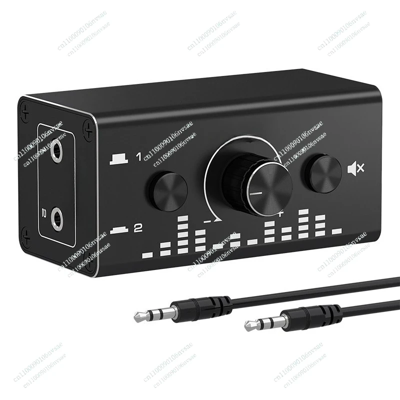 

Audio Source Selector - 3.5mm Stereo Input Switch (2 Sources to 1 Output)