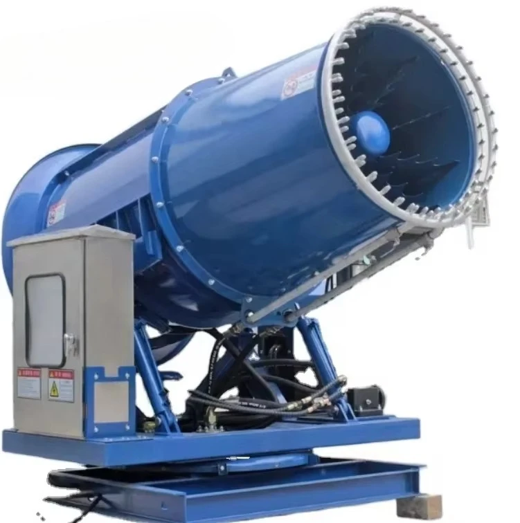 Sprinklers Agriculture Irrigation System 90m Trailer Fog Suppression Cannon Mist Water Cannon Sprayer Machine customized view 4
