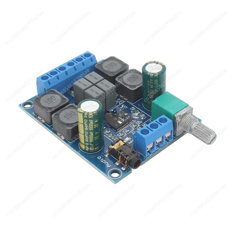 Digital Power Amplifier Board 2*50W Dual-channel High-power Audio Amplifier Board Module with Switch