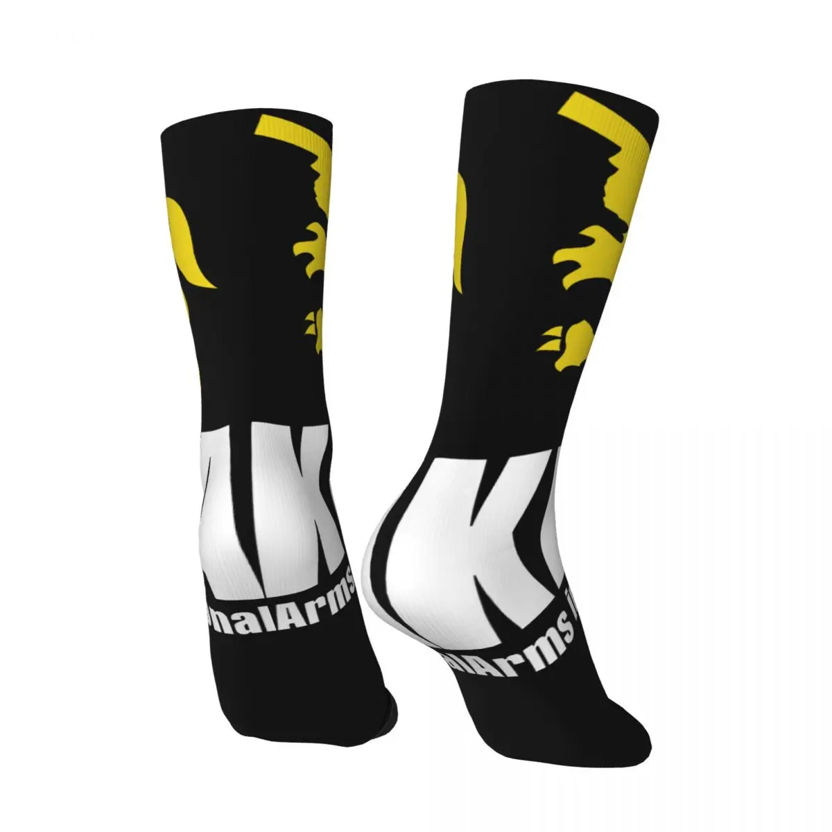 Funny Happy Men's compression Socks KIBA Retro Harajuku Escape from Tarkov FPS RPG MMO Game Hip Hop Novelty Seamless Crew Sock