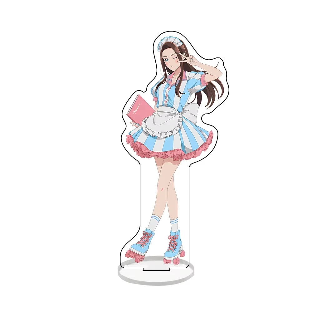 Gals Can't Be Kind to Otaku 15CM  Acrylic Stand keychain 2026 New Anime Stand Double SidedKei Amane Kotoko Desk Decor Fans gift