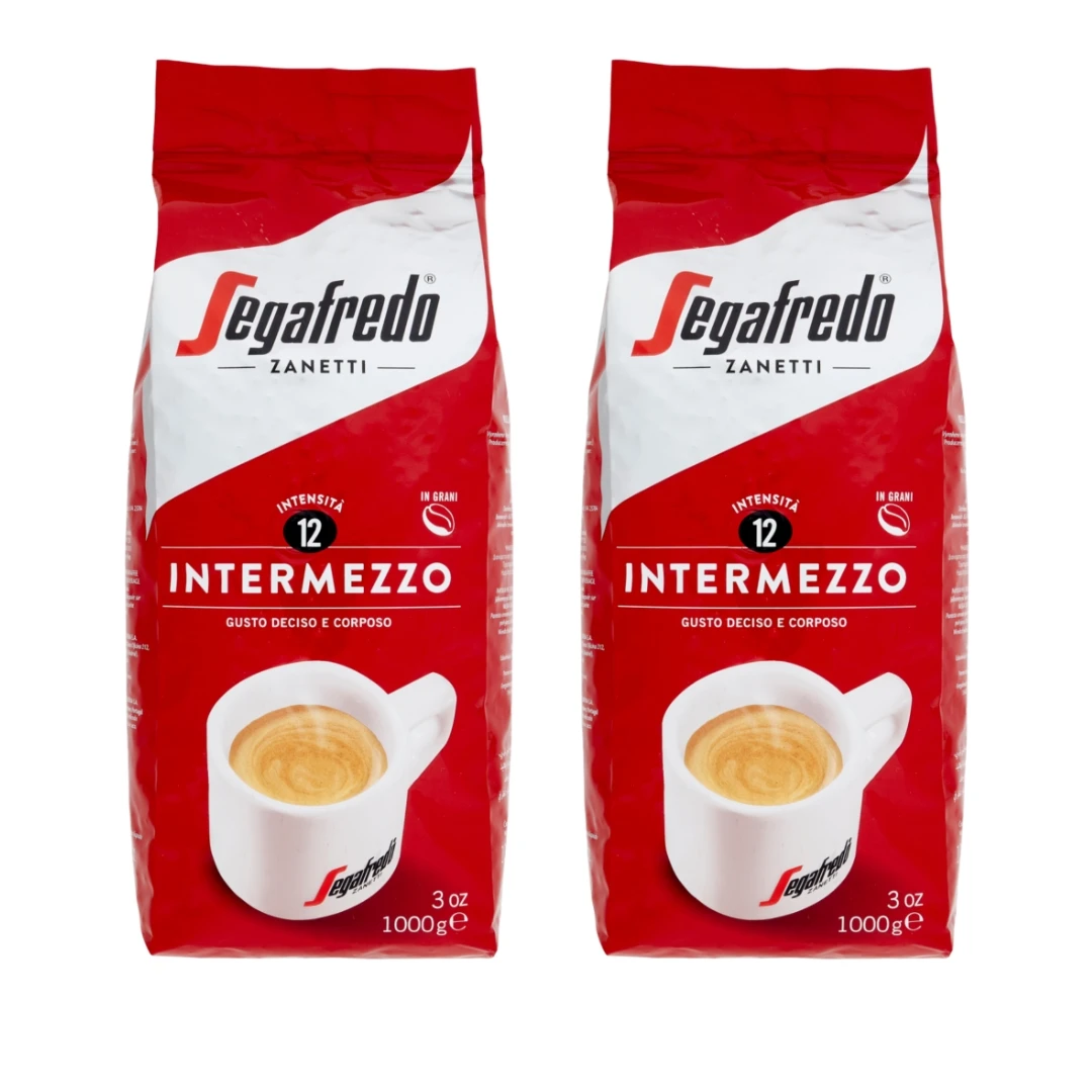 Kaffee Intermezzo Grani 2x1kg-Italienisches Segafredo