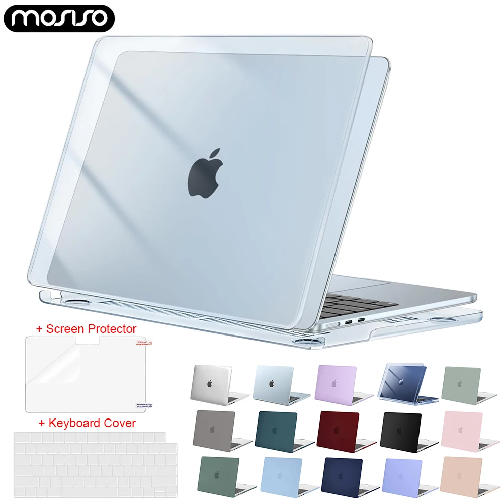 For Macbook Air 13 15 Case M4 A3240 A3241 A2681 A2337 for Pro 13 14 16 A3112 A3185 A2918 A3403 A2991 A2780 A2338 Funda shell