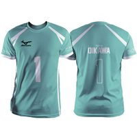 Summer Haikyuu Aoba Johsai Blue Cartoon Anime Cosplay Mens Jersey Short Sleeve Kids Tshirt Quick-Dry Fashion Men's Clothing Tops