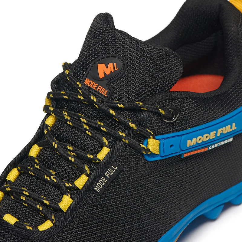 Fall and winter warm waterproof snow hiking boots men's high-top outdoor climbing mountaineering shoes