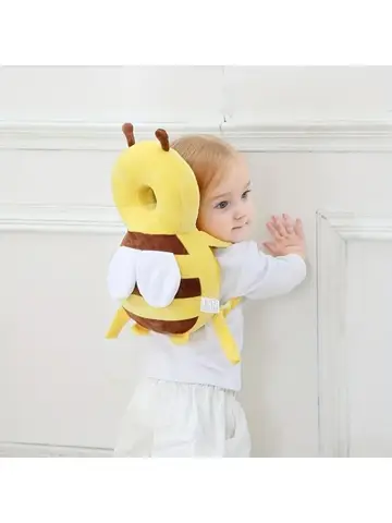 Little Bee Baby Head Protection Pillow - Breathable anti fall hat suitable for young children's head protection