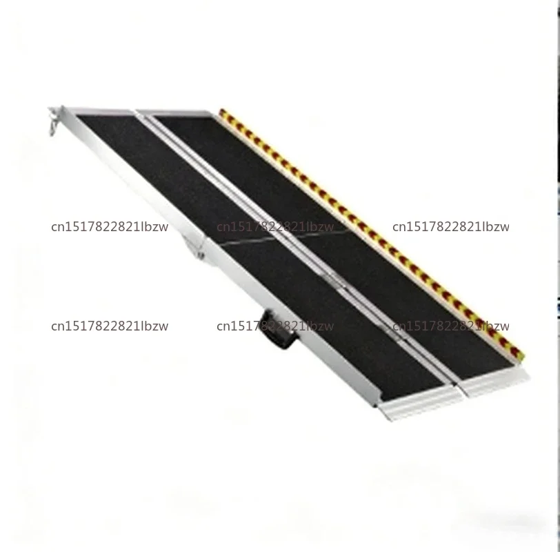 Portable Aluminum Folding Ramp, 600Lbs Capacity, 6'L × 29 