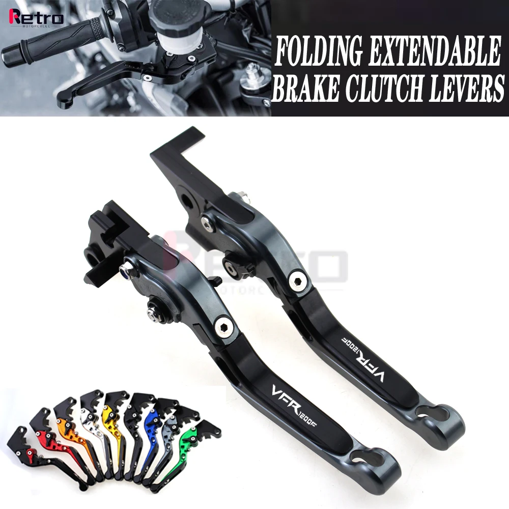 

For Honda VFR1200F VFR 1200F 2016-2020 2017 2018 2019 Motorcycle Folding Extendable Adjustable Clutch Brake Levers