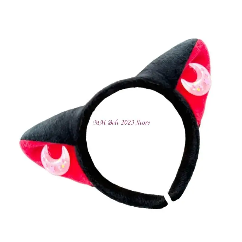 49me cartoon katten oorhoofdband cosplay kostuum haarhoop party headpiece masquerades hoofddekwar dames meisje rollenspel