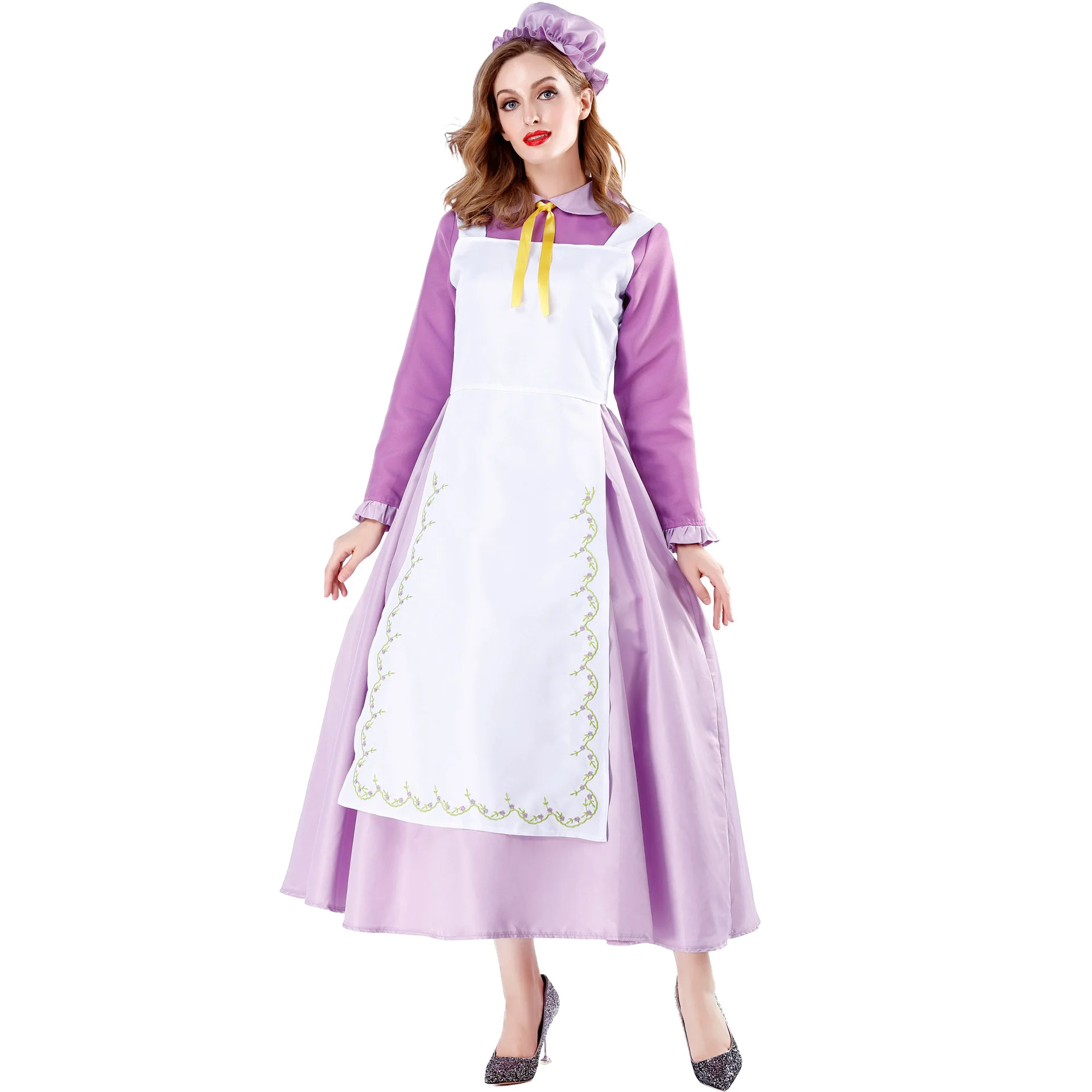 M-XL Costume di Halloween Cosplay teiera Lady Maid Costume cameriera Costume cameriera Costume Cosplay Costume da palcoscenico