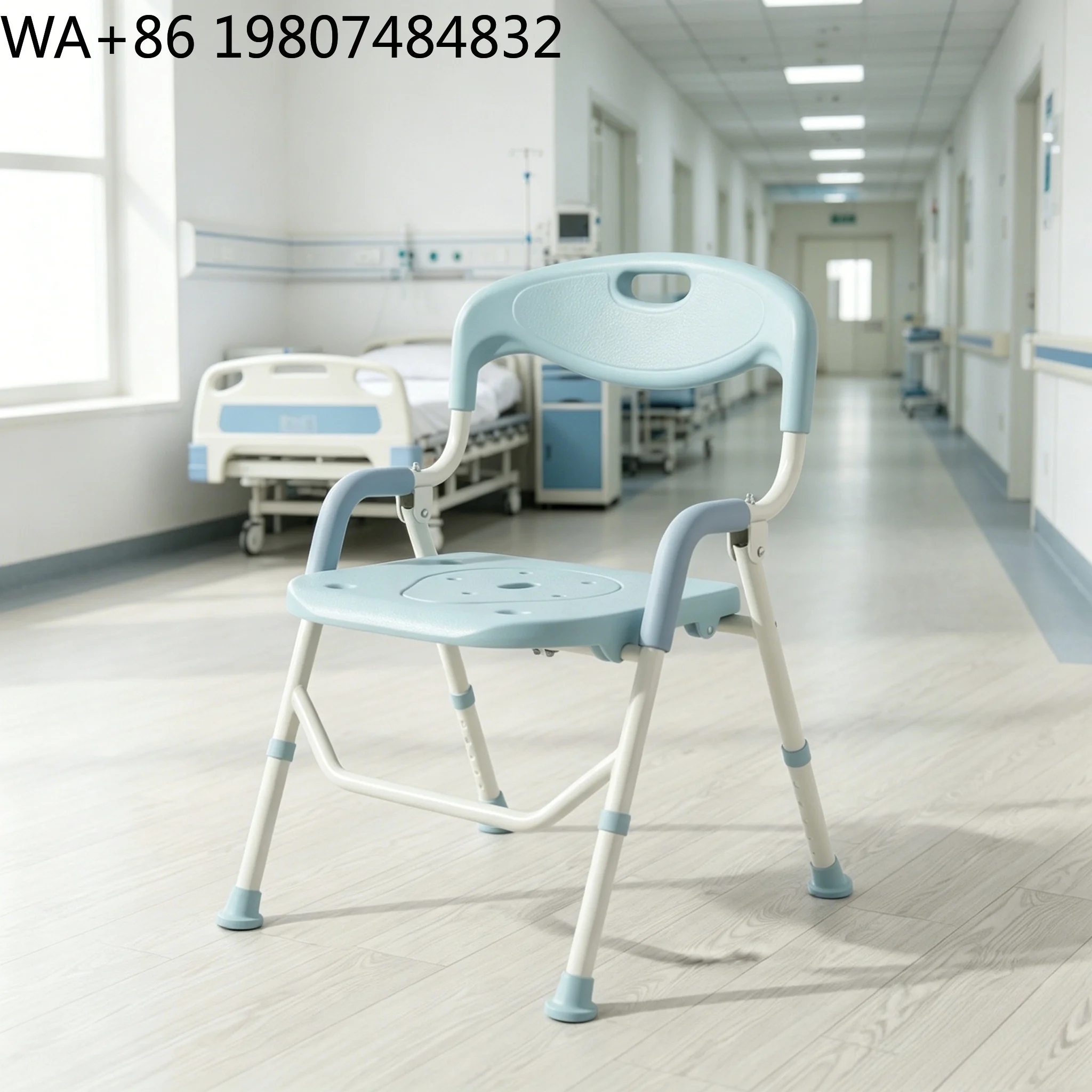 Foldable Anti Slip Shower Bench Height Adjustable Bath Stool With Stable Frame Safe Bathroom Seat For Elderly Pregnant Disabled