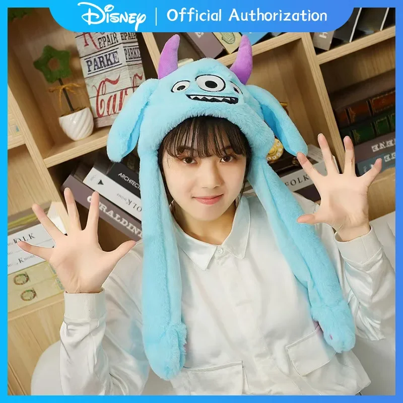 Disney Lilo & Stitch Plush Hat Toy Cute Minnie Mouse Cartoon Dumbo Stuffed Doll Anime Yoda Sullivan Kawaii Toys Birthday Gift