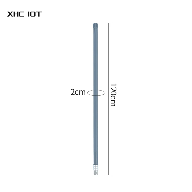 Fiberglass Antenna N-J Up to 12dBi 2.4GHz 4G Full Band Omnidirectional Radiation Vertical Polarization XHCIOT TX2400/4G-BLG-120