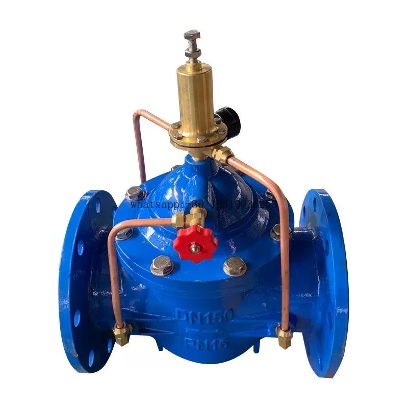 محطة صمام تخفيض الضغط اليدوية المخددة DN50-DN500 صمام تخفيف ثابت #4