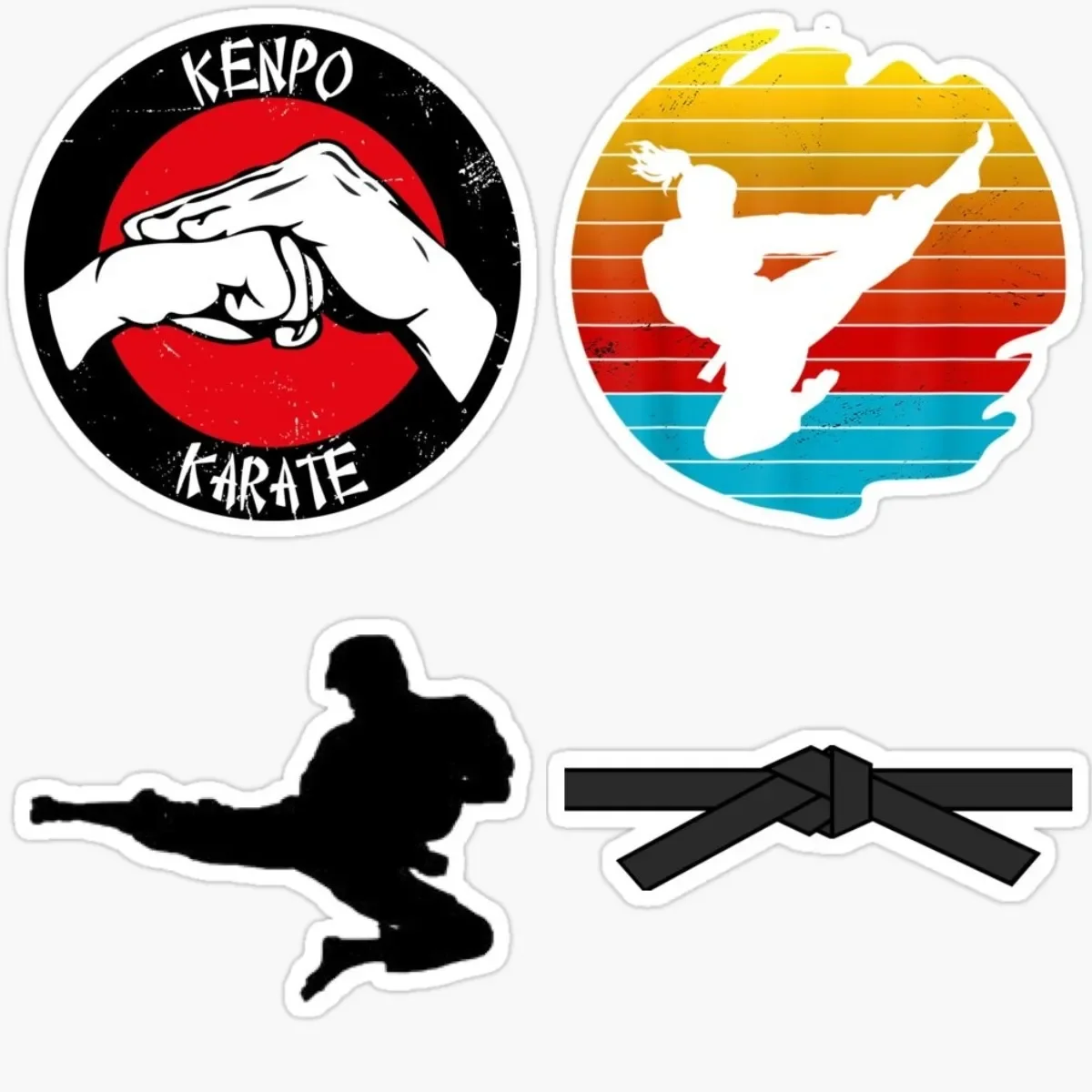 

Taekwondo Car Vinyl Sticker Decal Bumper Auto Trucks Windshield Custom Walls Windows