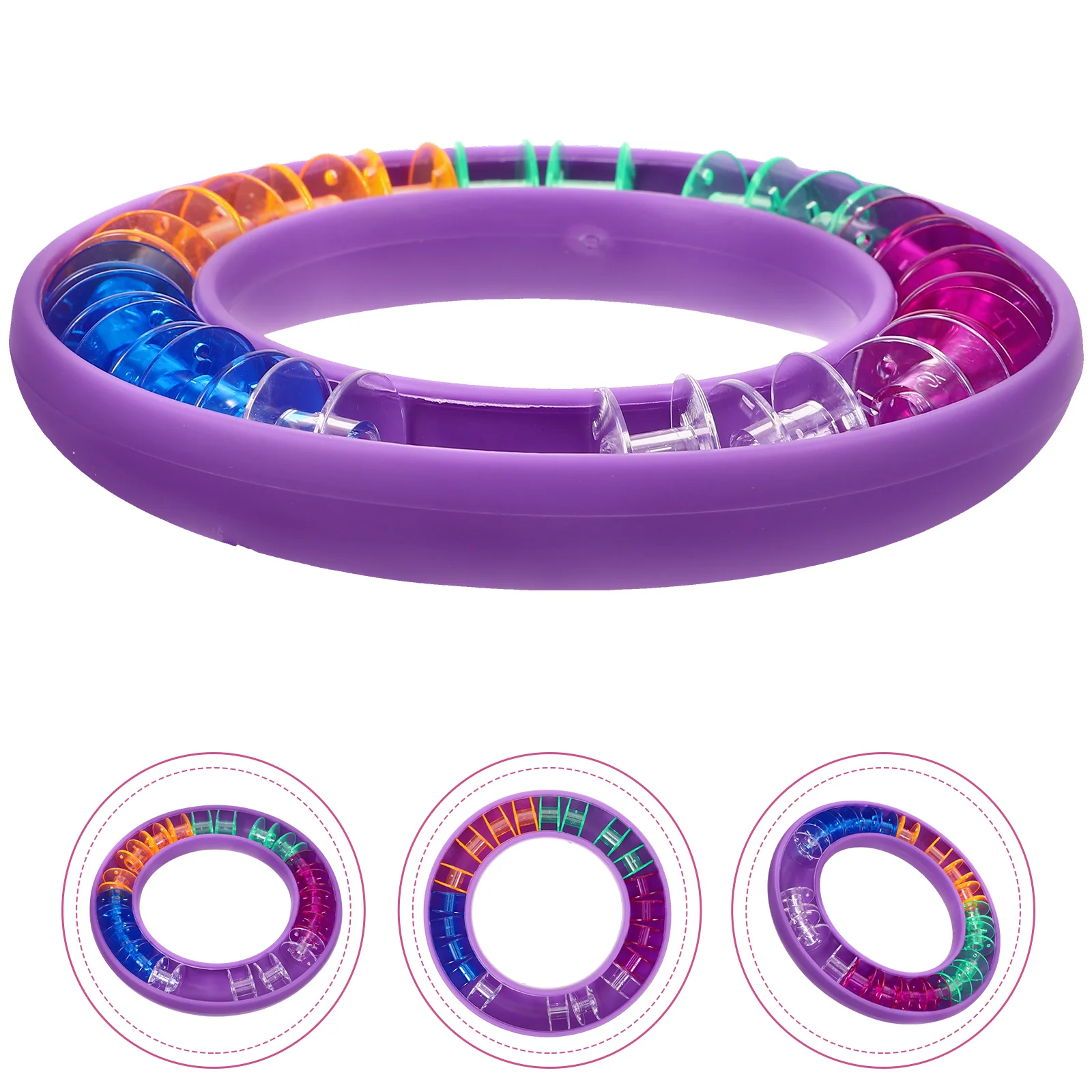 1 set 1 Set Plastic Bobbin Storage Organizer Thickened Durable Large Capacity Sewing Thread Holder Case Compact Portable Sewing