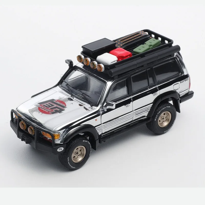 Diecast GCD 1:64 Scale Toyota Land Cruiser LC80 Alloy Car Model
