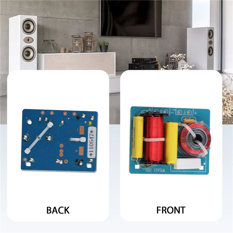 【جديد】120 وات 2 طريقة مقسم تردد الصوت لتقوم بها بنفسك مكبر صوت جهير ملحقات مرشحات كروس 2800 هرتز