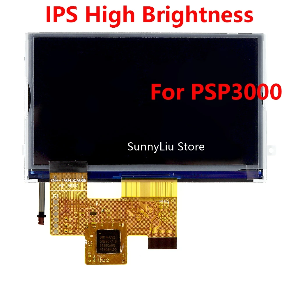 

Экран с высокой подсветкой для PSP3000 IPS ЖК-дисплей для PSP3000, жидкокристаллический дисплей, не подходит для ЖК-экрана Toshiba, материнская плата 07 г