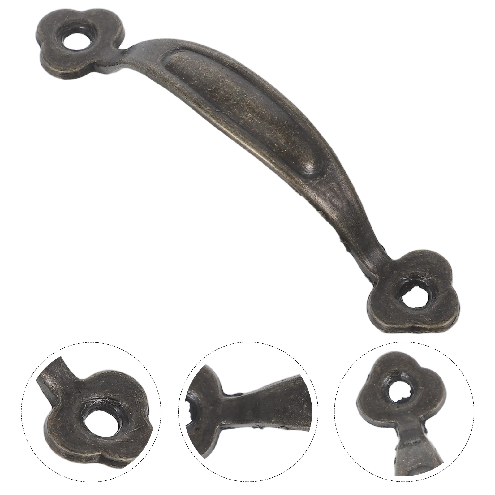 

10 Pcs Retro Door Handle Fence Pulls Vintage Knobs Drawer Handles Cabinet Hardware Industrial Country Style Closet