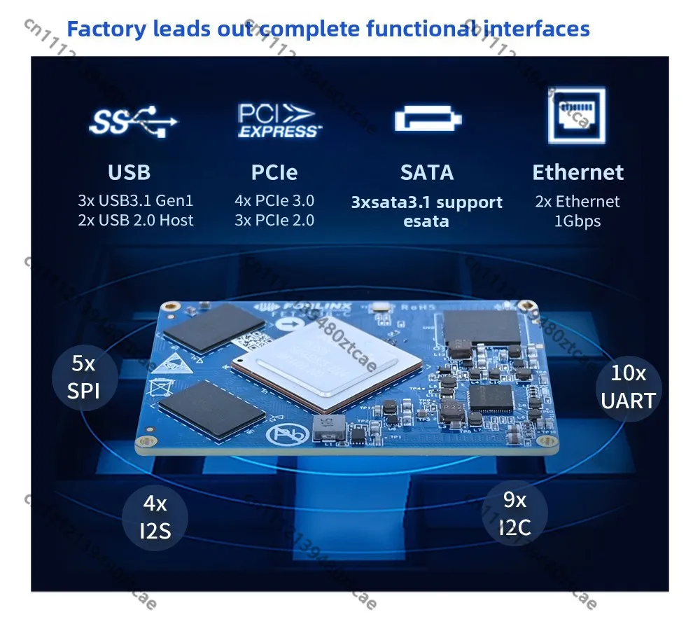 Industrial 6TOPS NPU Embedded Dev Board Linux Android Dual OS Edge Computing Machine Vision SBC