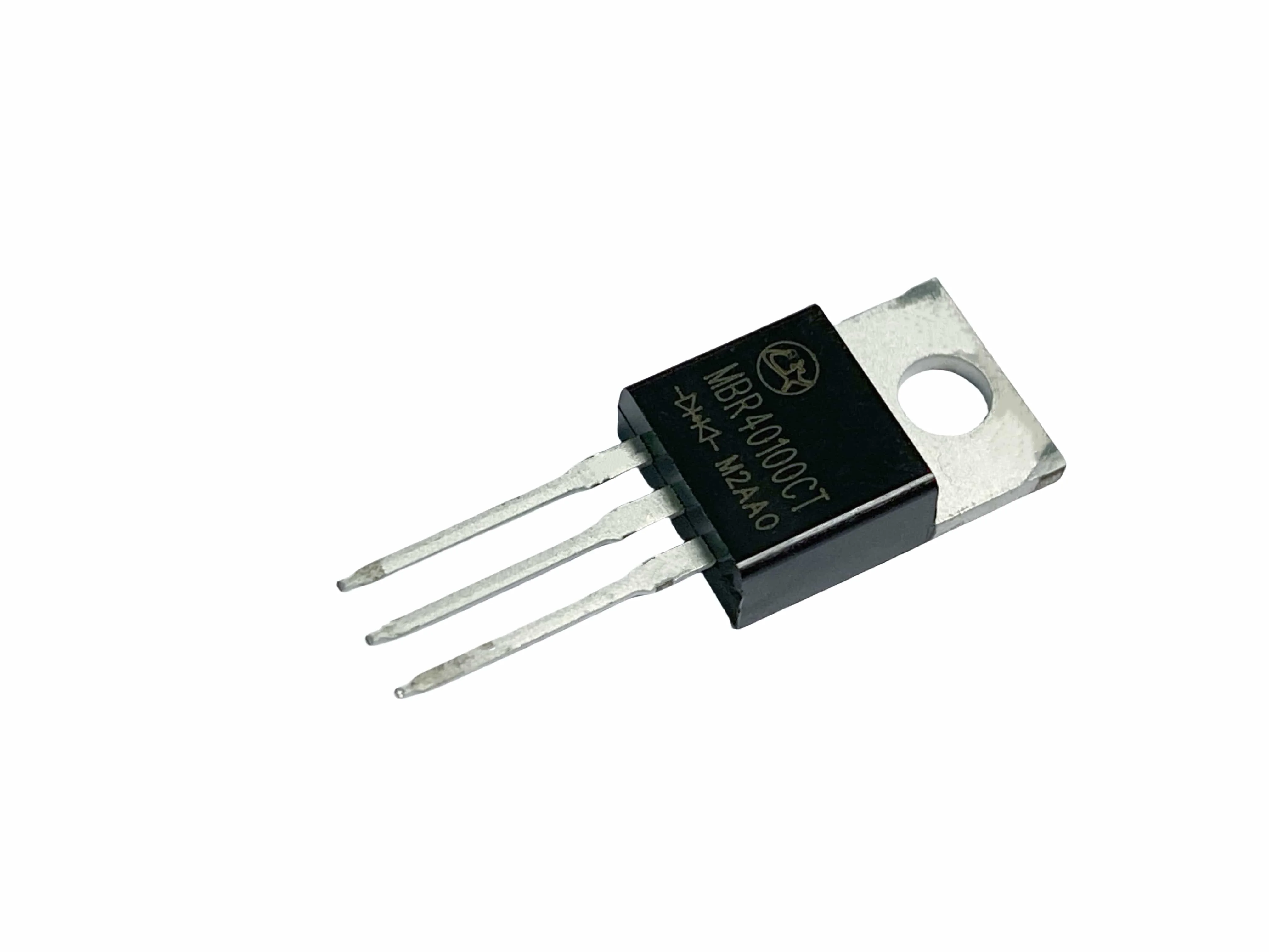 40A100V MBR40100CT TO-220AB Low Forward Voltage Schottky  Barrier Rectifier For DC-DC Conerters