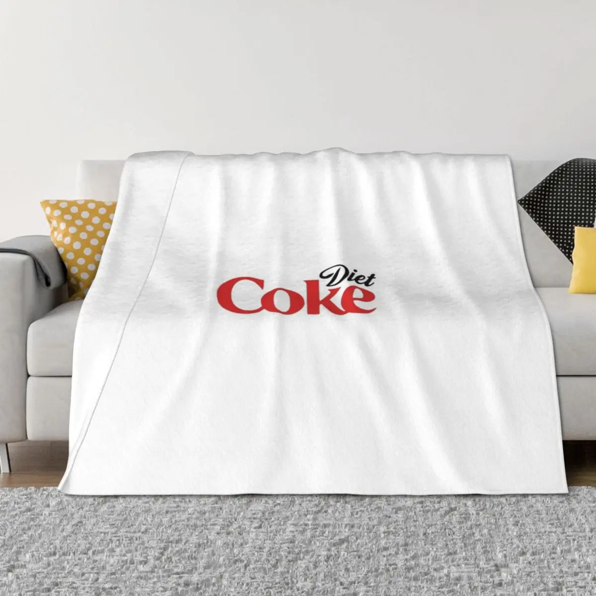 

Coke Funny Lover Diet Throw Blanket Blankets For Baby Retros Sleeping Bag For Sofa Thin Blankets