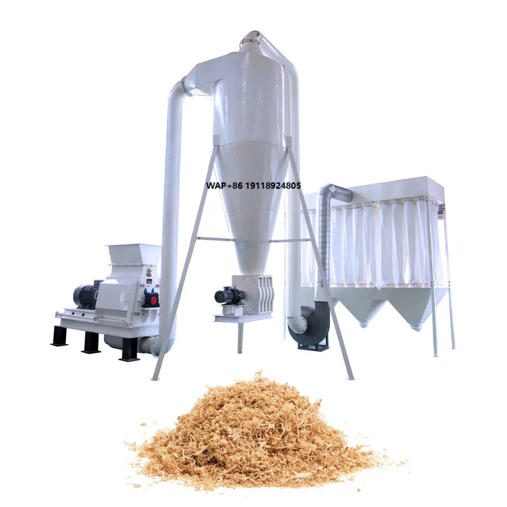 High Efficiency Wood Chips Hammer Mill  with Good Price for Sale