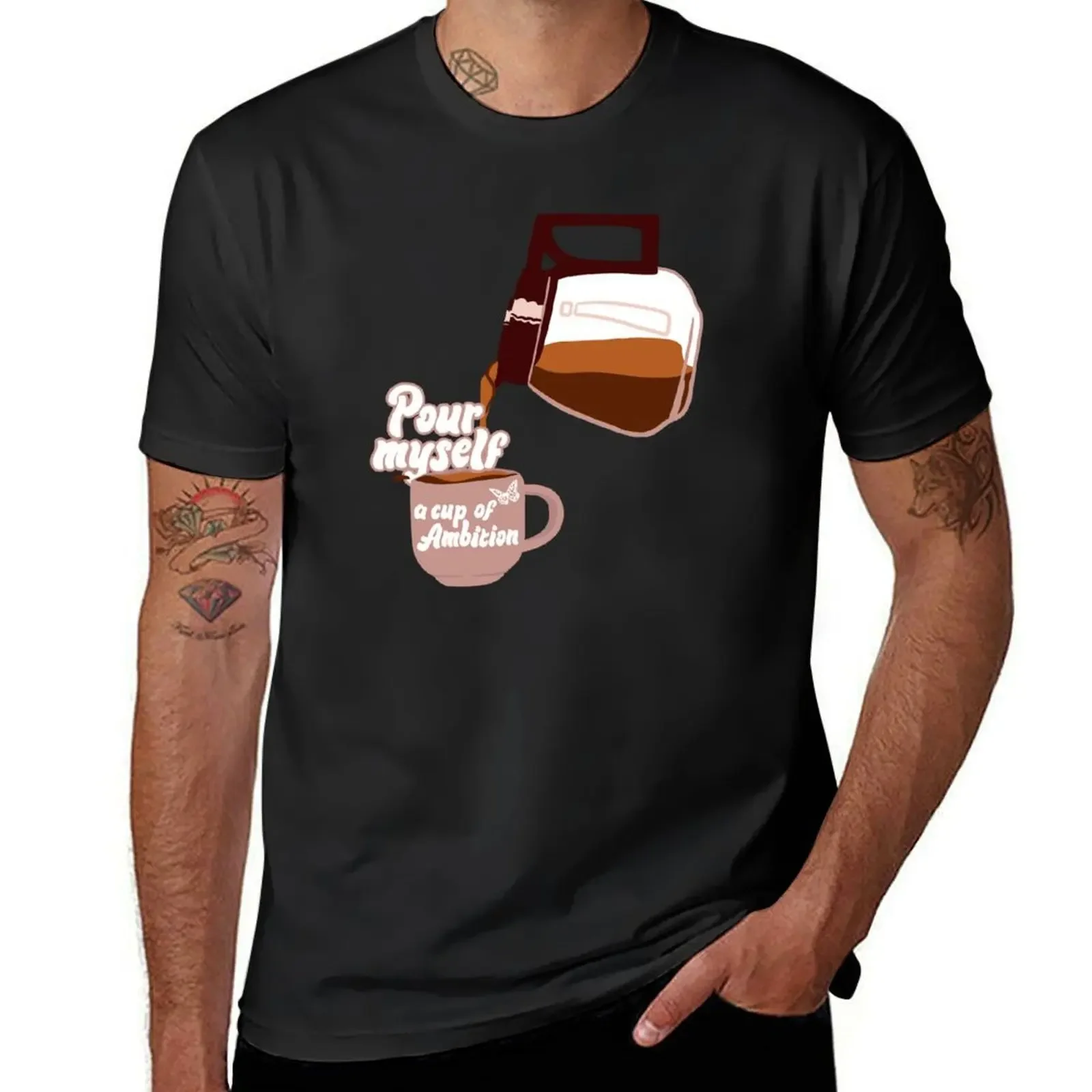 Pour Myself a Cup of Ambition - Dolly Parton - 9 to 5 T-Shirt luxury designer essential t shirt sweat shirts, men