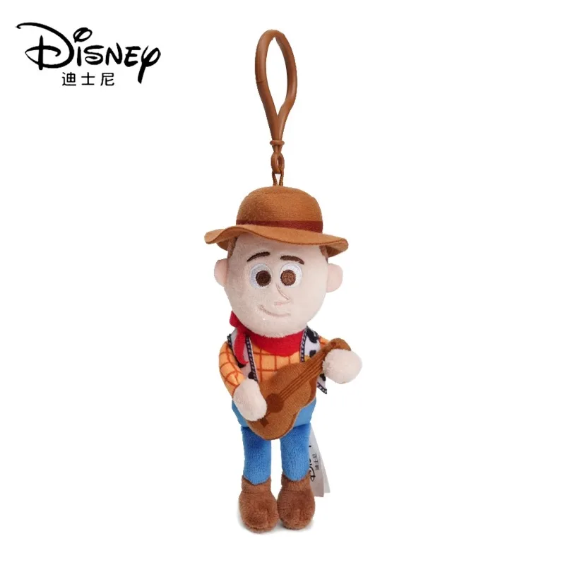 Shanghai Disney Toy Story Buzz Lightyear Doll Keychain Pendant Doll Bag Plush Pendant Souvenir Gift