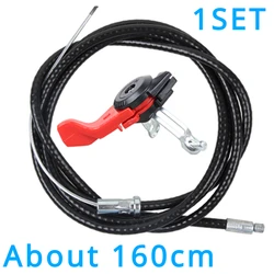 Micro Tiller Throttle Pull Switch Accessories 168 Throttle Line Diesel Micro Tiller Adjustable Throttle,140cm/124-160cm