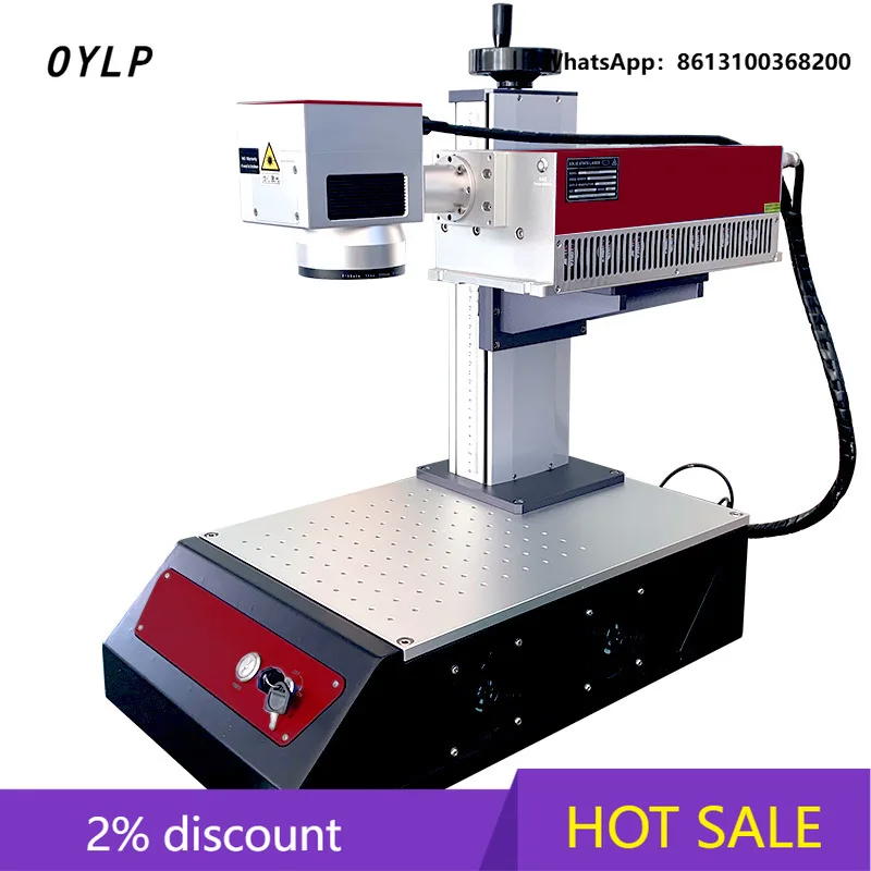 

OYLP Laser Marking Machine 3W 5W Desktop Laser Marker for Plastic Glass Silicone Engraving