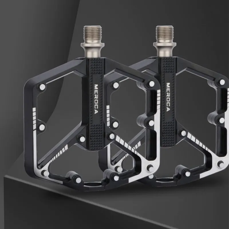 Bicycle Pedals Sealed DU Bearing Nonslip Pedal Mountain Road Bike Cycling Alloy Platform Mtb Pedal