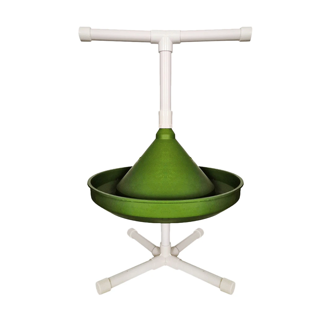 

Eco-friendly Bird Climbing Stand for Parrots Cockatiels Small Birds Bath Toy Play Equipment Pet Training Parrot Stand Bowl Long