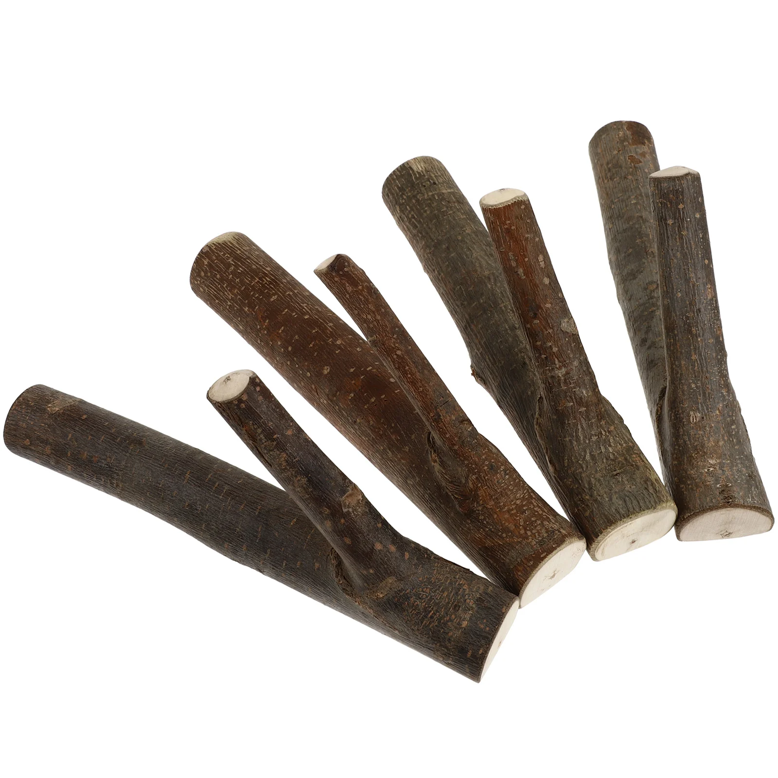 

4 Pcs Branch Hook Wall Mounted Coat Rack Wooden Hat Hooks Entryway Hanger Natural Towel Rustic Stand