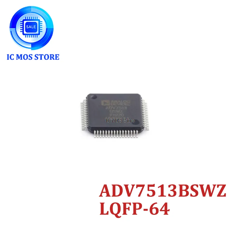 

ADV7513BSWZ ADV7513 LQFP-64 Audio and Video Encoder IC brand new original 165 MHz high-performance HDMI transmitter