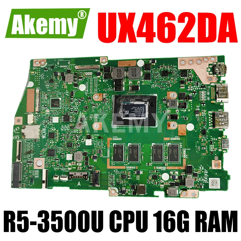 

Материнская плата для ASUS Q406DA UM462DA UM462D UX462D Q406D UX462DA ZenBook Flip UX462QA UX462DB UX463DA UX461DA UM462DA UX462FA