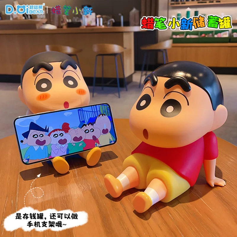 

Crayon Shin-Chan Shinnosuke Nohara Creativity Figure Desktop Practical Bracket Classic Childhood Manga Anime Peripheral Gifts