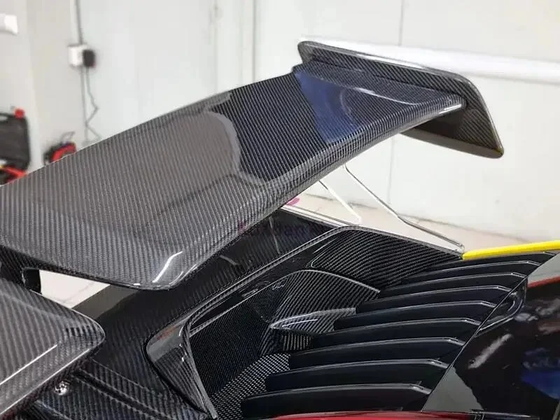 for   911 992 Techart Rear Fender air Knife  Carbon Rear Spoiler