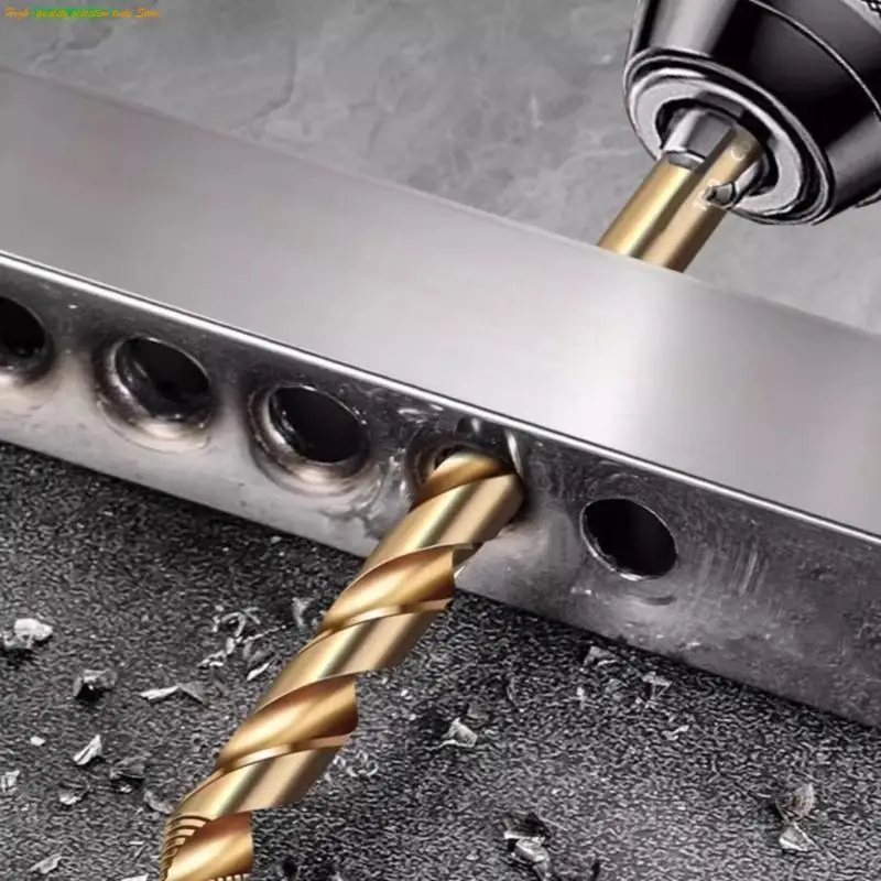 

203F Round Shank Reduced Twist Drill Bits Cobalt HSS Hole Cutter Drilling Tool For Wood Iron Stainless Steel Aluminum Metal