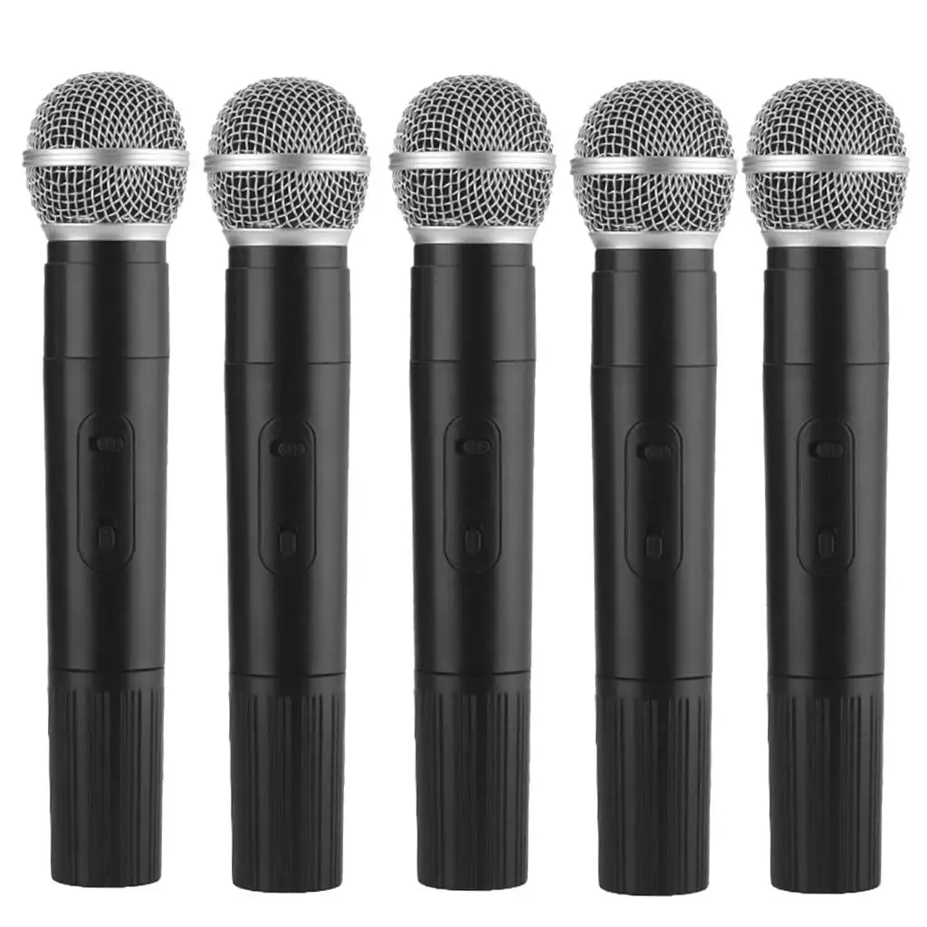 Portable Stereo Studio Mic KTV Karaoke Artificial Microphone Props For Smart Phone Laptop PC Desktop Handheld Audio Microphone